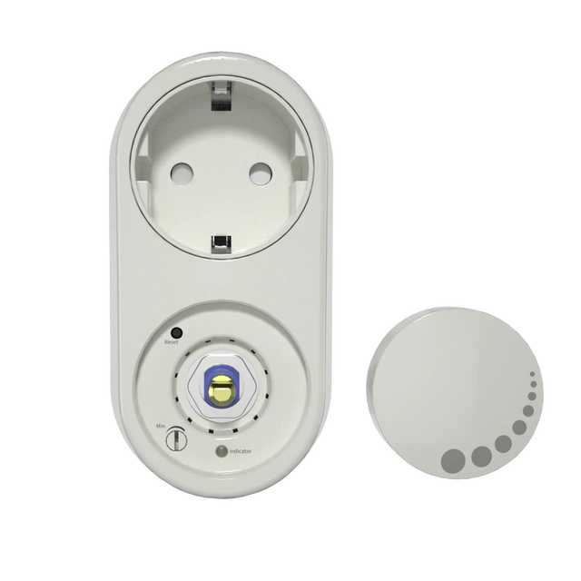Plug In dimmer 100W hvit