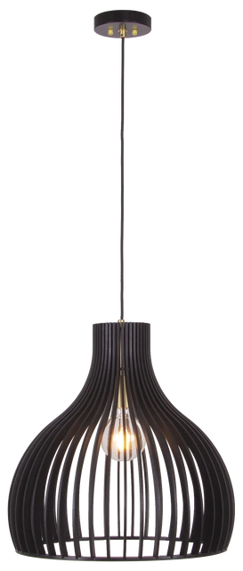 Daniella taklampe sort 46cm sort