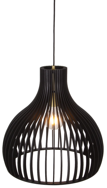 Daniella taklampe sort 46cm sort