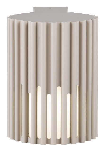 Alstra utelampe vegg 1lys IP65 16,3cm beige