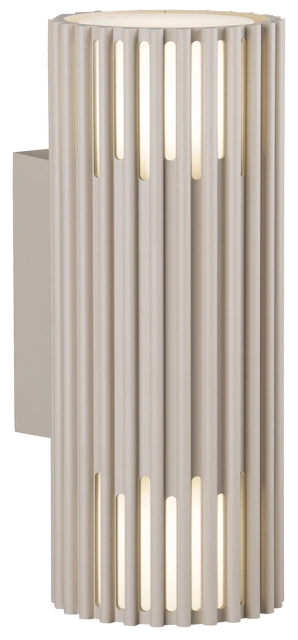 Alstra utelampe vegg 2lys IP65 30,5cm beige