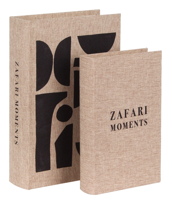 Coffee books moments 2pk. beige