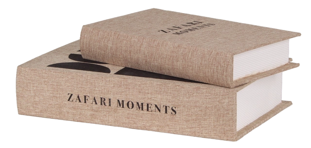 Coffee books moments 2pk. beige