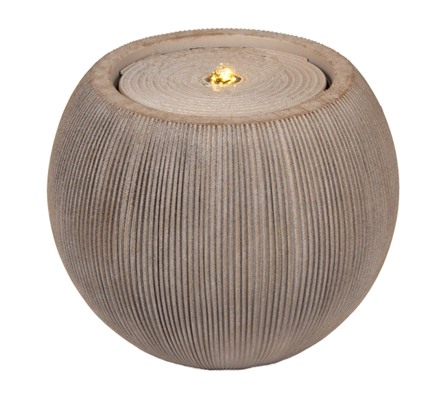 Vannfontene Stone IP44 37cm lys brun