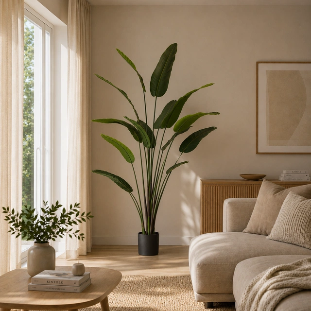 Banantre innendørs 208cm