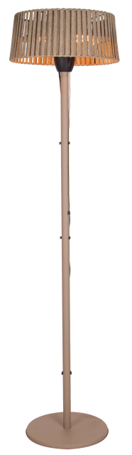 Terrassevarmer Oslo gulv IP44  202cm 1500W beige