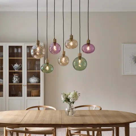Elara taklampe rektangel 7lys 87cm flerfarget , bilde 1 av 15