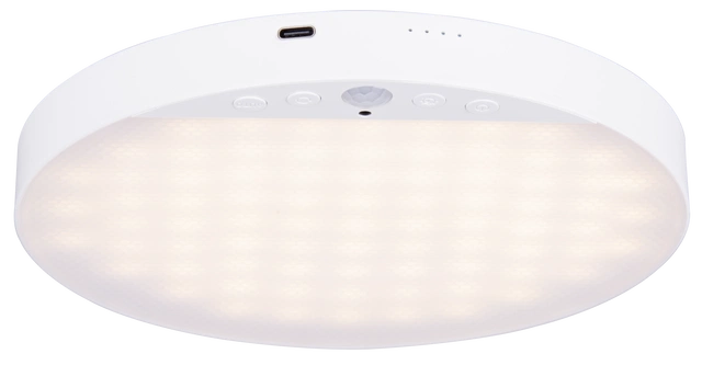 Pixi LED plafond taklampe oppladbar 15cm hvit