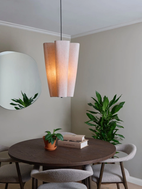 Sval taklampe 40cm beige