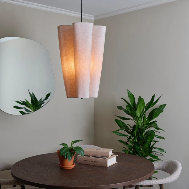 Sval taklampe 40cm beige