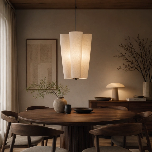 Sval taklampe 40cm beige