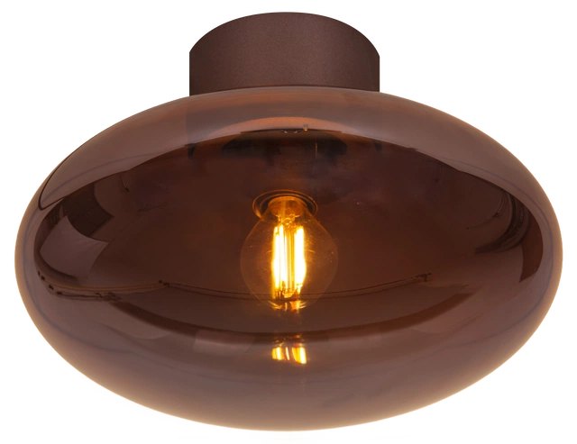 Leana plafond taklampe 25cm brun