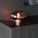 Leana bordlampe 16cm brun  2