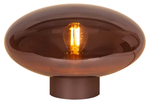 Leana bordlampe 16cm brun  3
