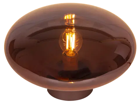 Leana bordlampe 16cm brun  5