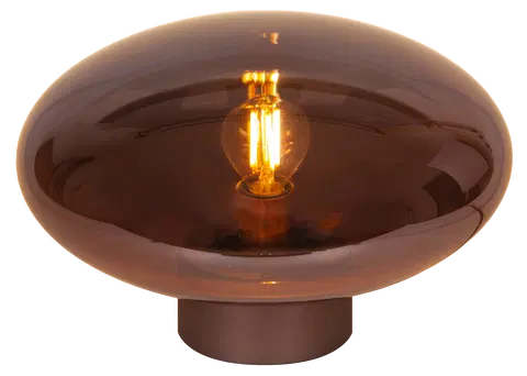Leana bordlampe 16cm brun  4