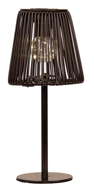 Solar Palma bord 30cm sort