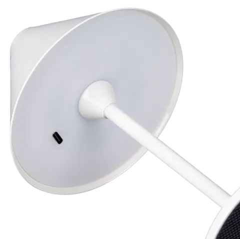 Tira LED oppladbar bordlampe 20cm beige  7
