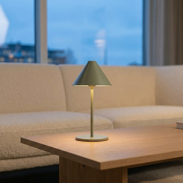 Tira LED oppladbar bordlampe 20cm grønn 