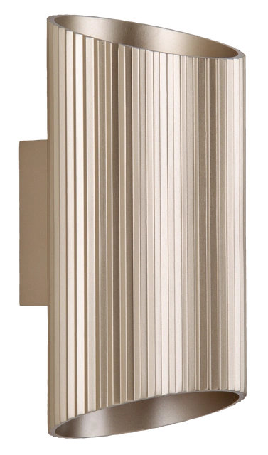 Narvik utelampe vegg IP65 20cm gull 3