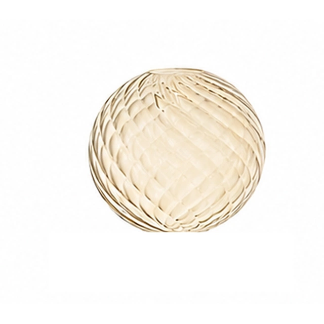 Reserveglass Elara taklampe rektangel champagne rund 16cm