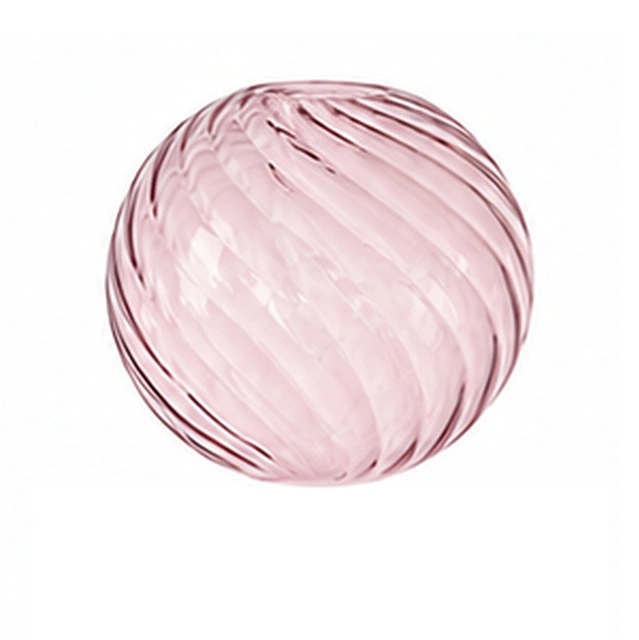 Reserveglass Elara taklampe rektangel lilla rund 16cm
