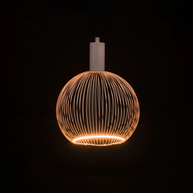 LED Floating filo globe 30cm 6W sand