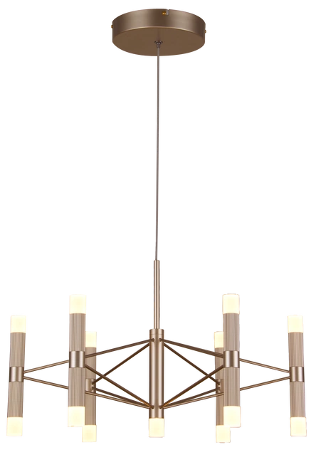 Aria taklampe 7lys 60cm gull