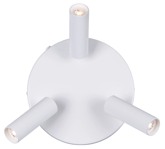 Lyra takspot 3lys 23cm hvit