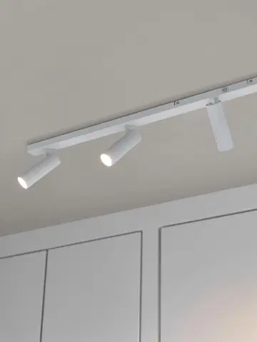 Lyra skinne 5lys 115cm hvit  2
