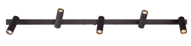 Lyra skinne 5lys 115cm tinn