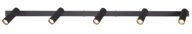 Lyra skinne 5lys 115cm tinn