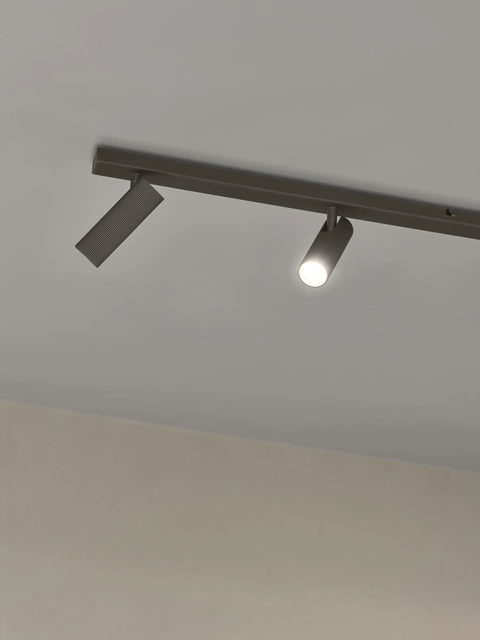 Lyra skinne 5lys 115cm tinn 