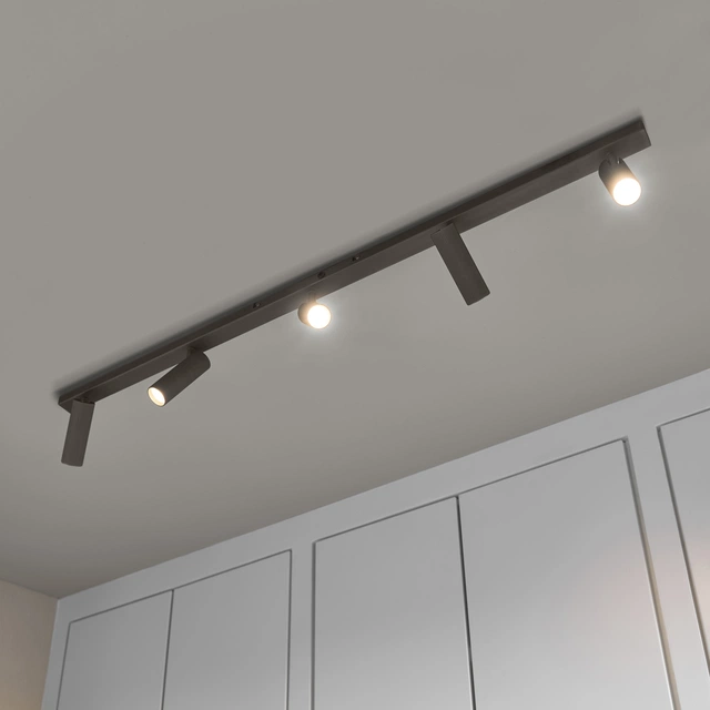 Lyra skinne 5lys 115cm tinn 
