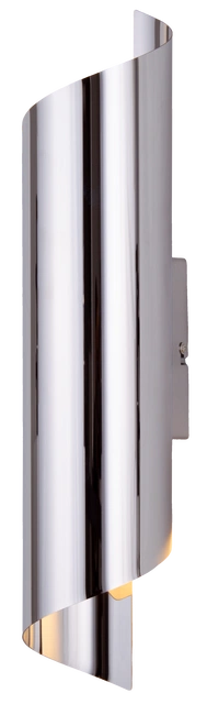 Flow vegglampe 2lys krom