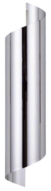 Flow vegglampe 2lys krom