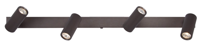 Tyr skinne 4lys 100cm coffee
