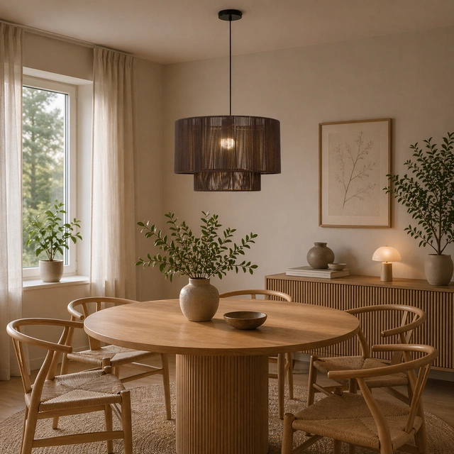 Naya taklampe 50cm brun