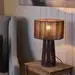 Naya bordlampe 46cm brun  2