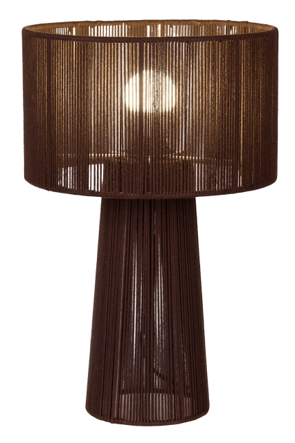 Naya bordlampe 46cm brun