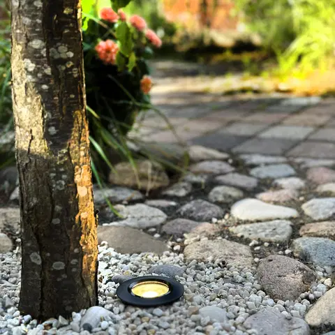 Onyx LED utelampe 8cm grå, bilde 1 av 8