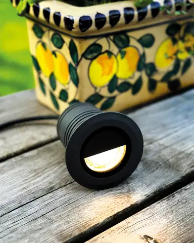 Onyx LED utelampe 8cm grå, bilde 3 av 8