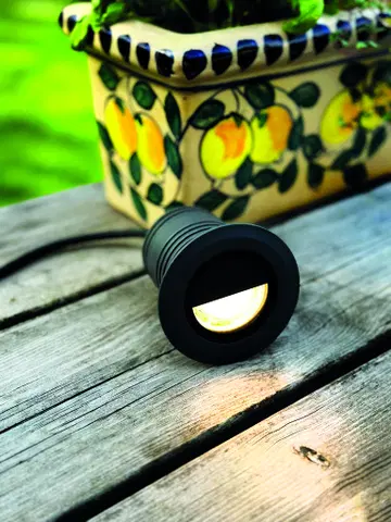 Onyx LED utelampe 8cm grå, bilde 2 av 8