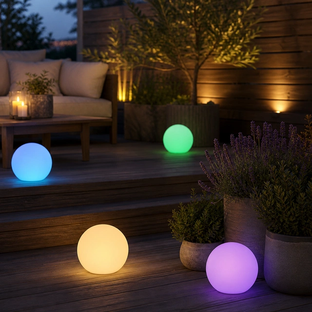 Solar Ball IP54 20cm RGB