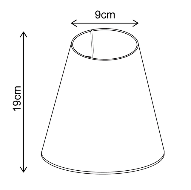Line II skjerm kipp 19cm grå