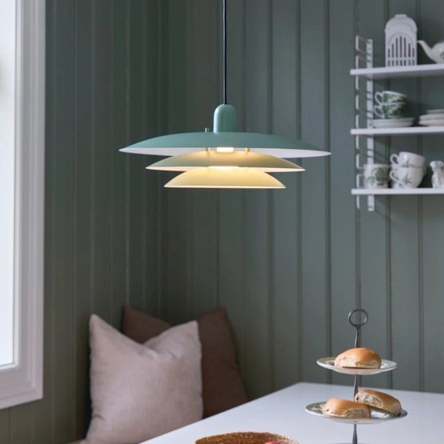 Joakim II taklampe 45cm grønn 