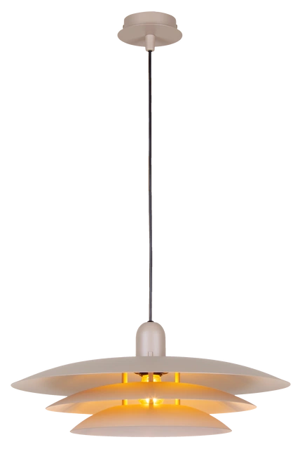 Joakim II taklampe 45cm beige