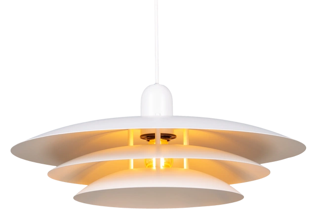 Joakim II taklampe 45cm hvit