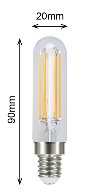 LED E14 rør 5W dimbar