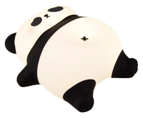 Panda sovende LED oppladbar bordlampe 16,4cm RGB 4